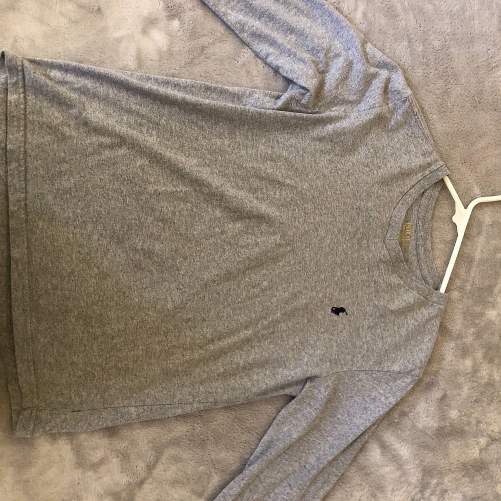 BOYS polo long sleeve tee